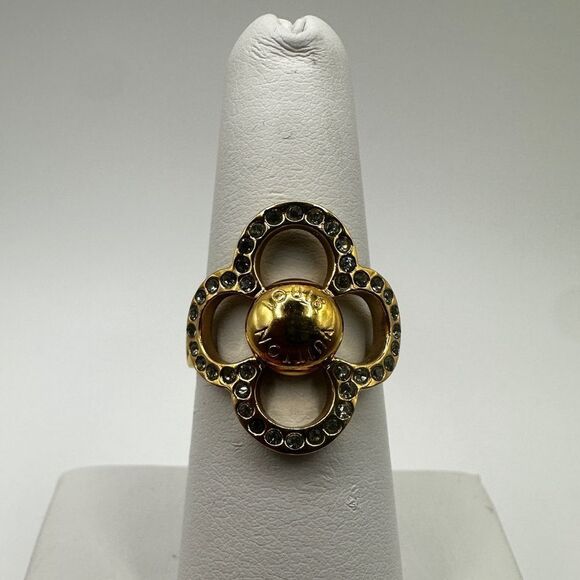 Authentic Louis Vuitton Berg Flower Power Ring with dust bag! - Picture 13 of 14